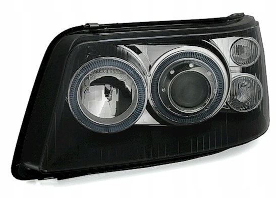 Angel Eyes koplamp Black geschikt voor VW T5 - Afbeelding 2