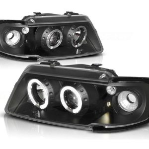 Angel Eyes koplamp units Black geschikt voor Audi A3 8L