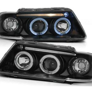 Angel Eyes koplamp units Black geschikt voor Audi A3 8L