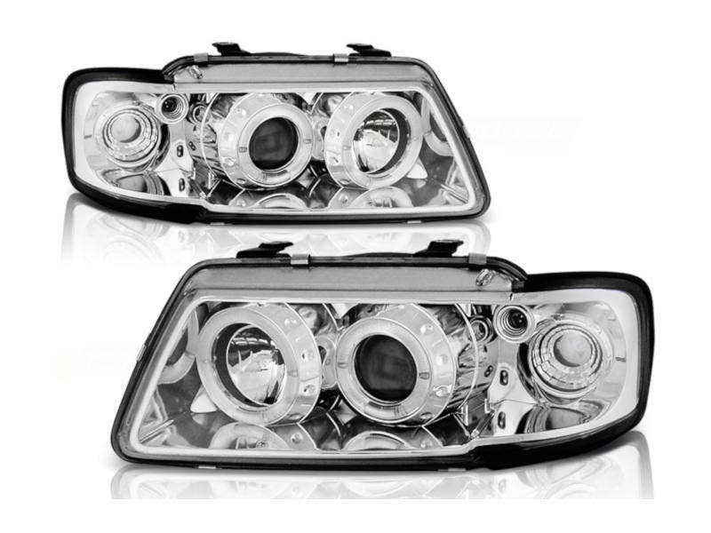 Angel Eyes koplamp units Chrome geschikt voor Audi A3 8L