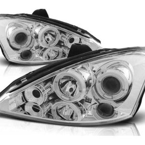 Angel Eyes koplamp units Chrome geschikt voor Ford Focus