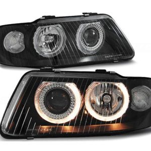 Angel Eyes koplamp units Black geschikt voor Audi A3 8L
