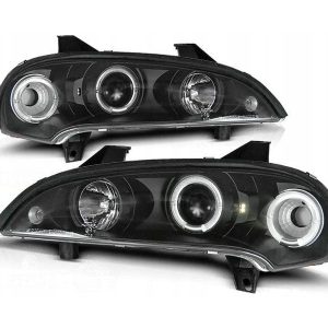 Angel Eyes koplampen Black geschikt voor Opel Tigra