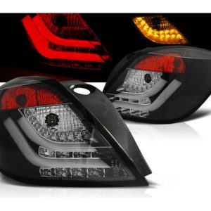 Black LED bar achterlichten geschikt voor Opel Astra H