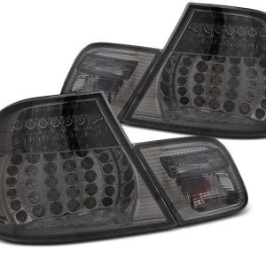 BMW E46 Coupe LED achterlicht units, dynamisch knipperlicht Smoke