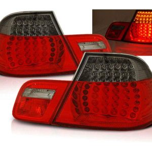LED achterlicht units Red Smoke geschikt voor BMW E46 Coupe
