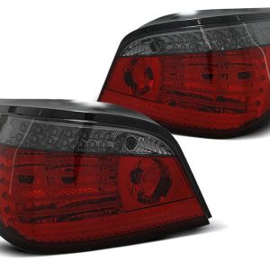 BMW E60 LED achterlicht units, dynamisch knipperlicht Red Smoke