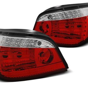BMW E60 LED achterlicht units, dynamisch knipperlicht Red White 1