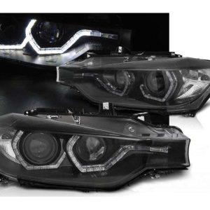 BMW F30/F31 LED tube koplamp unit Zwart