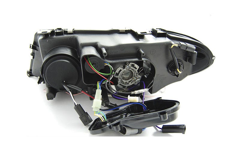 CCFL Angel Eyes koplampen Black geschikt voor BMW E46 Cabrio Coupe Facelift - Afbeelding 4