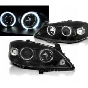 CCFL Angel Eyes koplampen Black geschikt voor Opel Astra G