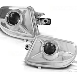 Chrome mistlicht units geschikt voor Mercedes W210 CLK SLK