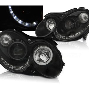 Daylight Black koplampen geschikt voor Mercedes CLK W209