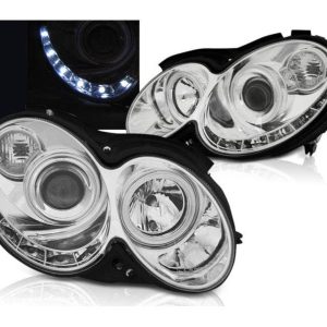 Daylight Chrome koplampen geschikt voor Mercedes CLK W209