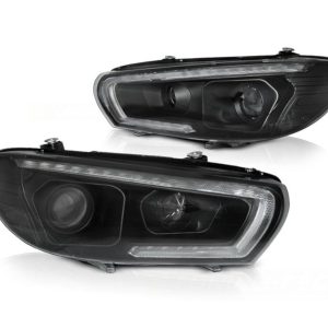 Dynamisch knipperlicht LED koplampen Black geschikt voor VW Scirocco