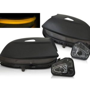 Dynamisch knipperlicht spiegel White geschiktvoor VW Passat Jetta Beetle Scirocco