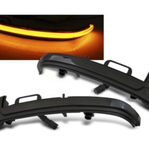 Dynamisch LED knipperlicht spiegel Smoke geschikt voor Peugeot 308