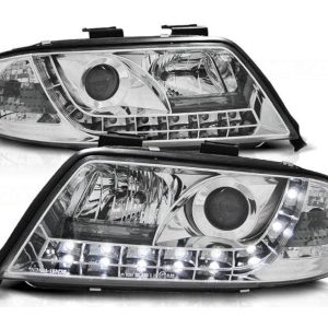 Koplamp units LED dagrijverlichting Chrome geschikt voor Audi A6