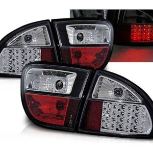 LED achterlicht units Black geschikt voor Seat Leon