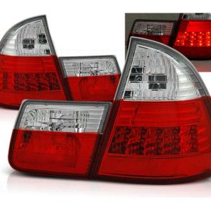 LED achterlicht units Red White geschikt voor BMW E46 Touring