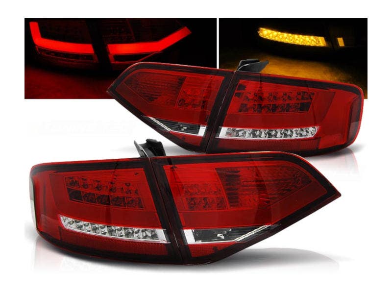 LED achterlicht geschikt voor Audi A4 B8 Red
