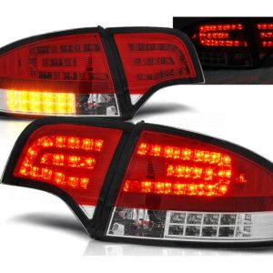 LED achterlicht units Red White geschikt voor Audi A4 B7