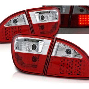LED achterlicht units Red White geschikt voor Seat Leon