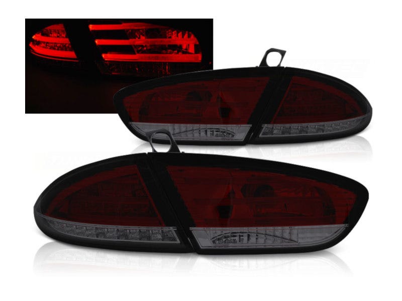 LED achterlicht units Red Smoke geschikt voor Seat Leon
