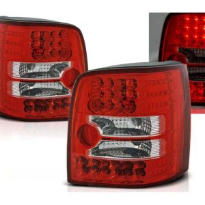 LED achterlicht units Red White geschikt voor VW Passat B5