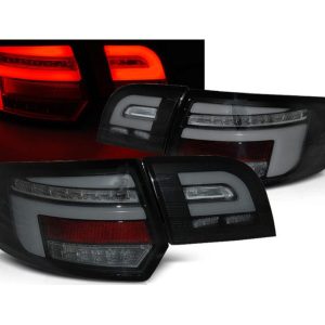 LED achterlichten dynamisch knipperlicht Black geschiktvoor Audi A3 8P