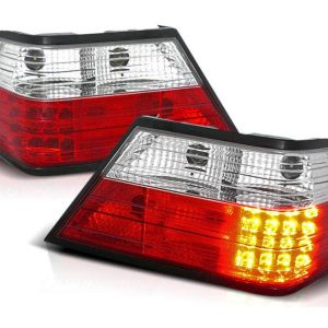 LED achterlichten Red White geschikt voor Mercedes E-klasse W124