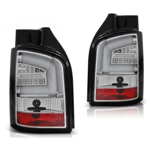 LED bar achterlicht units Chrome geschikt voor VW T5