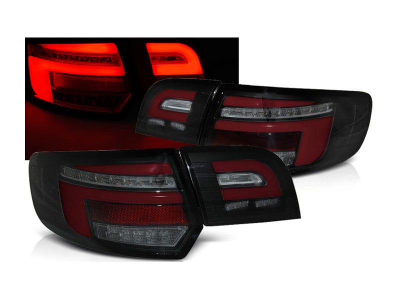 LED bar achterlichten dynamisch knipperlicht Black geschiktvoor Audi A3 8P