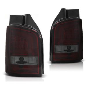 LED bar achterlicht units Red Smoke geschikt voor VW T5