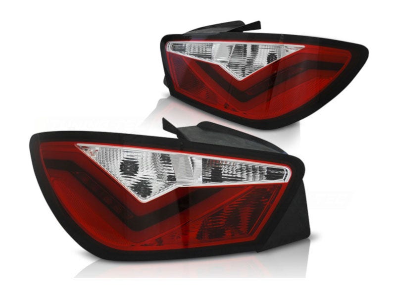 LED bar achterlichten Red White geschikt voor Seat Ibiza 6J - Afbeelding 4