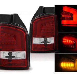 LED bar achterlicht units Red White geschikt voor VW T5