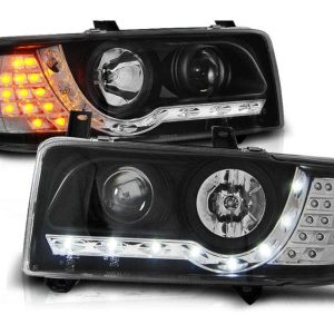 LED DRL koplamp units Daylight Black geschikt voor VW T4