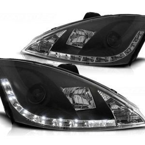 LED DRL koplampen Daylight Black geschikt voor Ford Focus