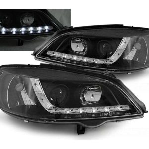 LED DRL koplampen Daylight Black geschikt voor Opel Astra G