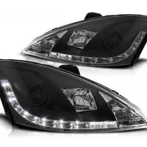 LED DRL koplamp units Black Daylight geschikt voor Ford Focus