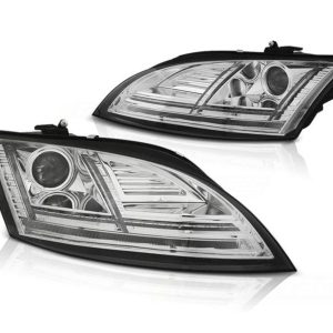 LED dynamisch knipperlicht Xenon koplampen Chrome geschiktvoor Audi TT 8J