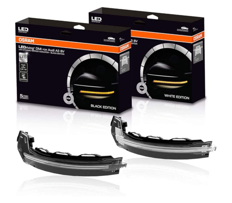 Osram LEDriving Dynamic Mirror Indicator Audi A3 8V White Edition