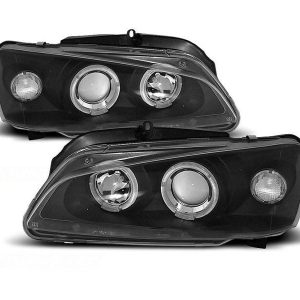 Angel Eyes koplamp units Black geschikt voor Peugeot 106