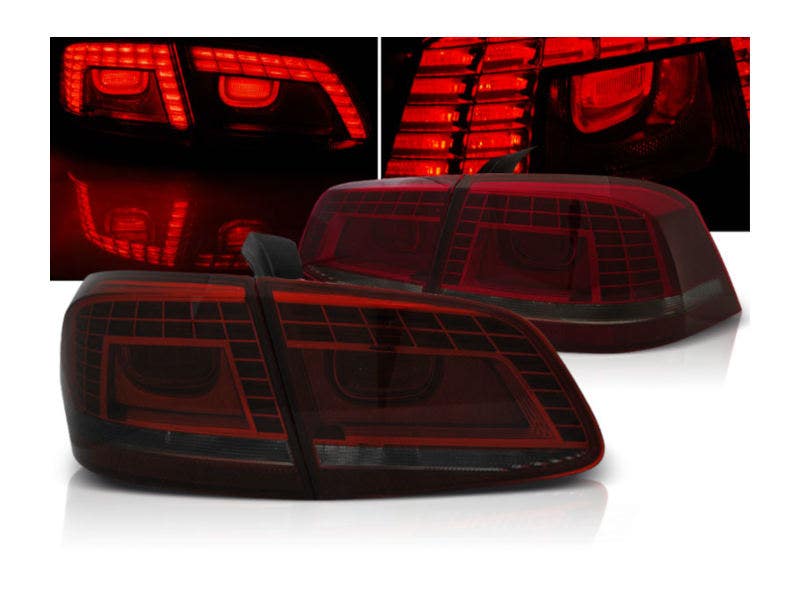 VW Passat B7 Red Smoke Achterlicht LED Units - SEDAN