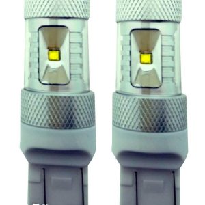 LED Dagrijlampen T20-W21-5w-Wit geschikt voor VW Up Opel Corsa