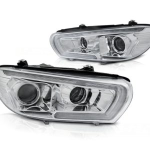 LED tube Xenon koplampen geschikt voor VW Scirocco dynamisch knipperlicht Chrome