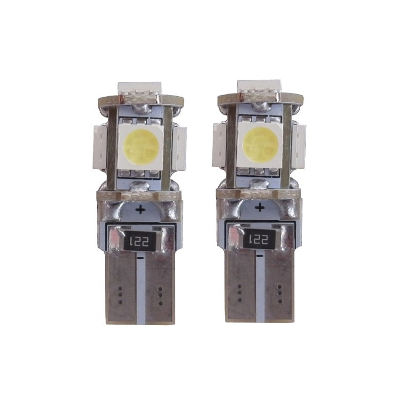 X-Line Xenon Look 5 SMD LED W5W T10 5000k