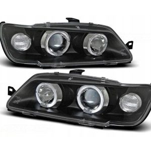 Angel Eyes koplampen Black geschikt voor Peugeot 306