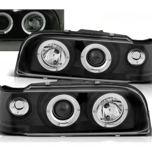 Angel Eyes koplampen Black geschikt voor Volvo 850