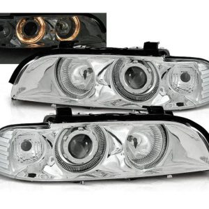 Angel Eyes koplampen Chrome geschikt voor BMW E39